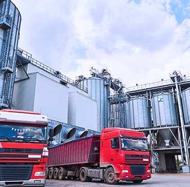 Vận chuyển công nghiệp cho nhà máy sản xuất